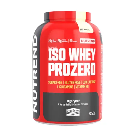 Nutrend Iso Whey Prozero (2250 g, White Chocolate) - Nutrend