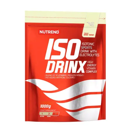Nutrend IsoDrinx - Isotonic Sport Drink (1000 g, Bitter Lemon) - Nutrend