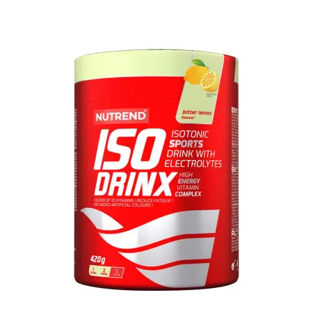 Nutrend IsoDrinx - Isotonic Sport Drink (420 g, Bitter Lemon) - Nutrend