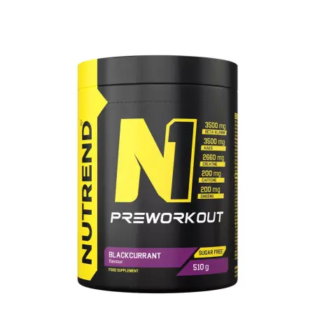 Nutrend N1 Preworkout (510 g, Blackcurrant) - Nutrend