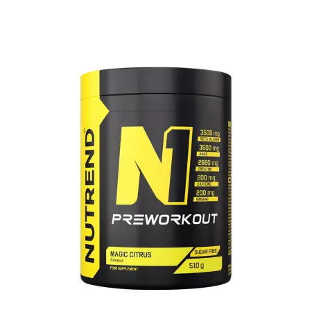 Nutrend N1 Preworkout (510 g, Citrus) - Nutrend