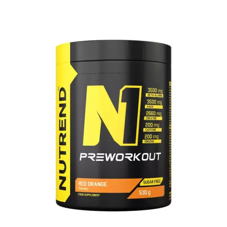 Nutrend N1 Preworkout (510 g, Red Orange) - Nutrend
