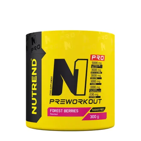 Nutrend N1 Pro Preworkout (300 g, Forest Berry) - Nutrend