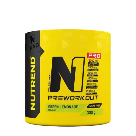 Nutrend N1 Pro Preworkout (300 g, Green Lemonade) - Nutrend
