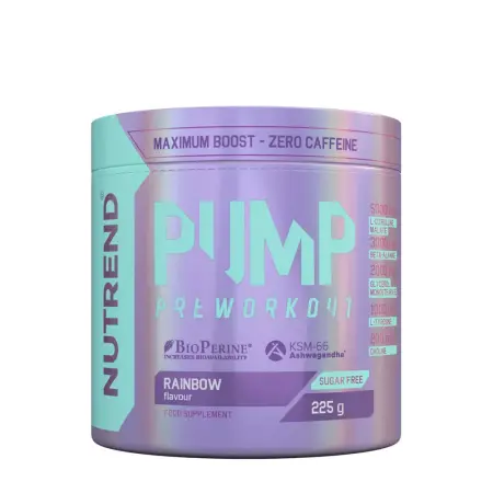 Nutrend Pump Preworkout (225 g, Rainbow) - Nutrend
