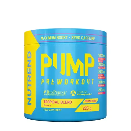 Nutrend Pump Preworkout (225 g, Tropical Blend) - Nutrend