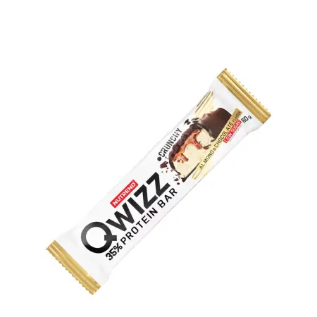 Nutrend Qwizz Protein Bar (1 Bar, Almond & Chocolate) - Nutrend