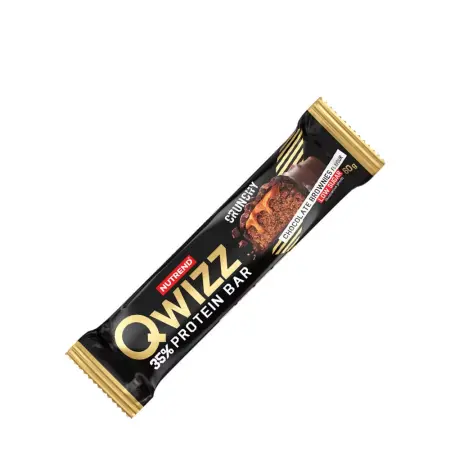 Nutrend Qwizz Protein Bar (1 Bar, Chocolate Brownie) - Nutrend