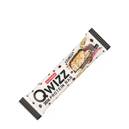 Nutrend Qwizz Protein Bar (1 Bar, Cookies & Cream) - Nutrend