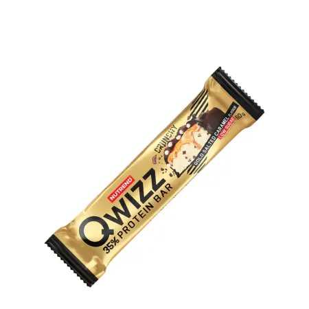 Nutrend Qwizz Protein Bar (1 Bar, Salted Caramel) - Nutrend