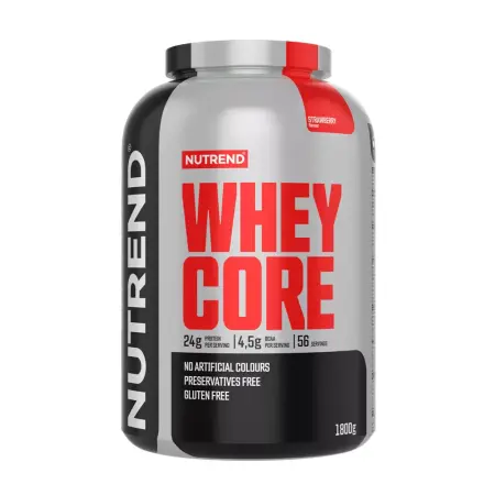 Nutrend Whey Core (1800 g, Strawberry) - Nutrend
