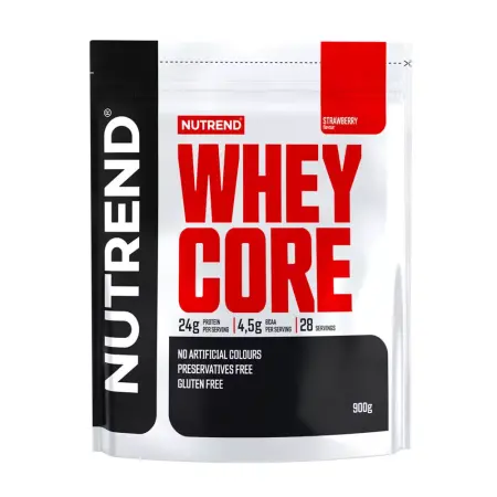 Nutrend Whey Core (900 g, Strawberry) - Nutrend