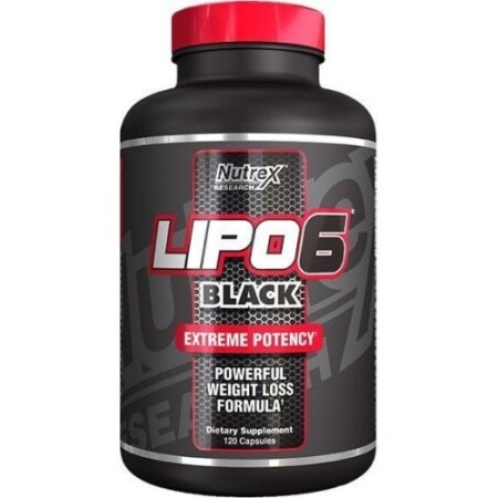 Nutrex Lipo 6 Siyah 120 kapsül. - Nutrex