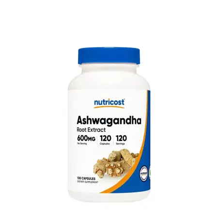 Nutricost Ashwagandha Root (120 Capsules) - Nutricost