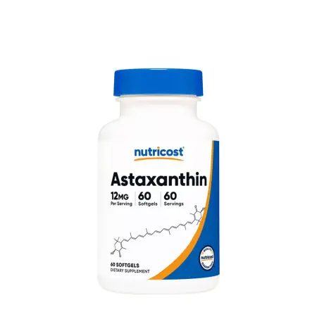 Nutricost Astaxanthin (60 Softgels) - Nutricost