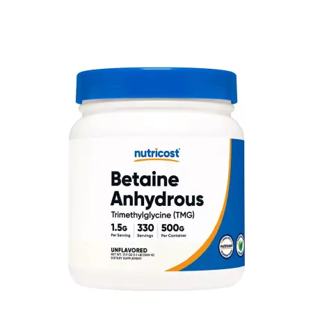 Nutricost Betaine Anhydrous (TMG) Powder (500 g) - Nutricost