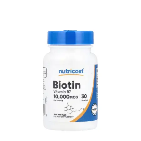 Nutricost Biotin (30 Capsules) - Nutricost