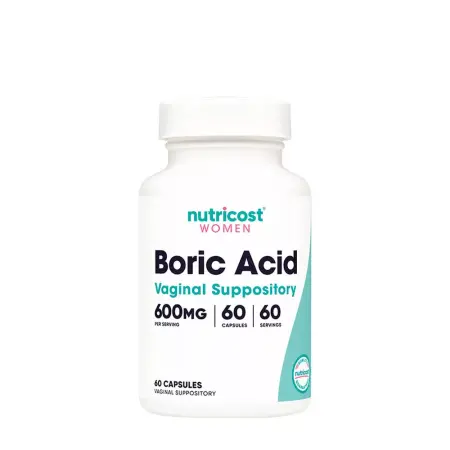 Nutricost Boric Acid Capsules (60 Capsules) - Nutricost