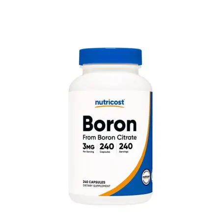 Nutricost Boron Capsules (240 Capsules) - Nutricost