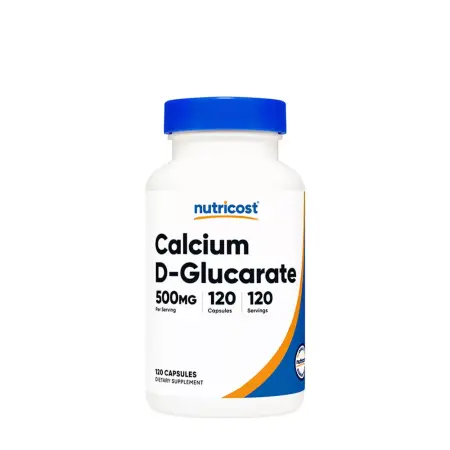 Nutricost Calcium D-Glucarate Capsules (120 Capsules) - Nutricost