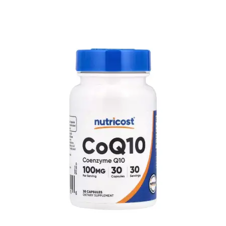 Nutricost CoQ10 100 mg (30 Capsules) - Nutricost