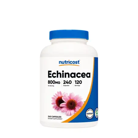 Nutricost Echinacea 800 mg (240 Capsules) - Nutricost