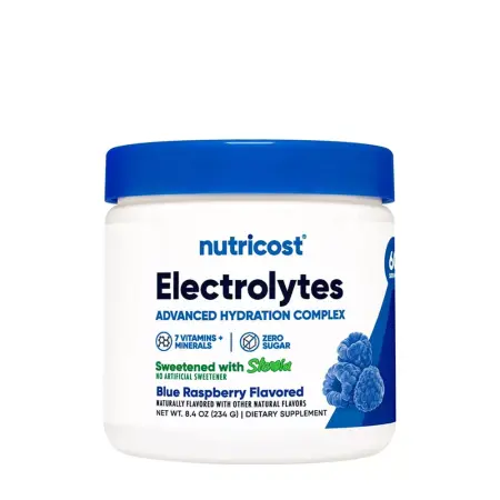 Nutricost Electrolytes Complex (234 g, Blue Raspberry) - Nutricost