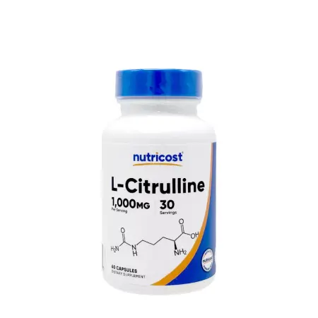 Nutricost L-Citrulline 1000 mg (60 Capsules) - Nutricost