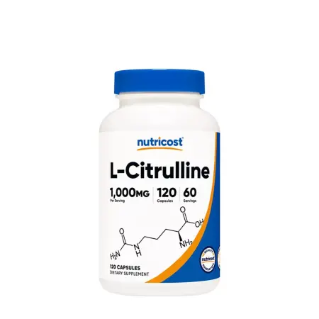 Nutricost L-Citrulline Capsules 1000 mg (120 Capsules) - Nutricost