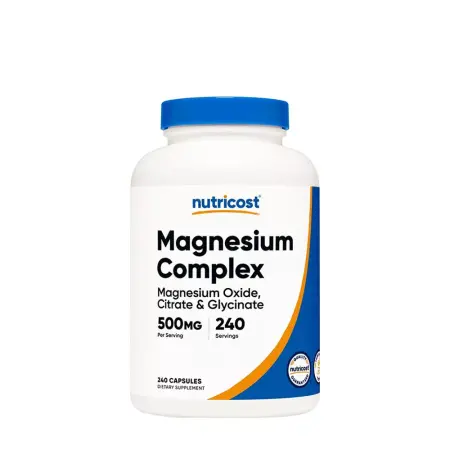 Nutricost Magnesium Complex 500 mg (240 Capsules) - Nutricost