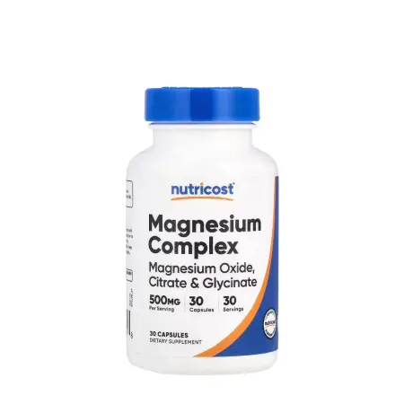Nutricost Magnesium Complex 500 mg (30 Capsules) - Nutricost