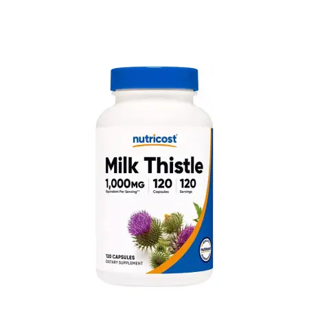 Nutricost Milk Thistle 1000 mg (120 Capsules) - Nutricost