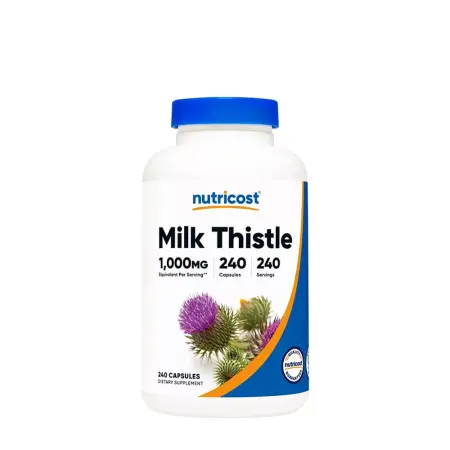 Nutricost Milk Thistle 1000 mg (240 Capsules) - Nutricost