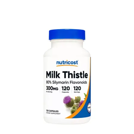 Nutricost Milk Thistle 300 mg (120 Capsules) - Nutricost