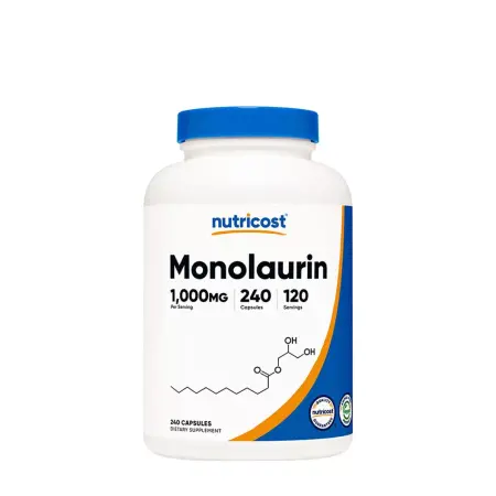 Nutricost Monolaurin Capsules (240 Capsules) - Nutricost
