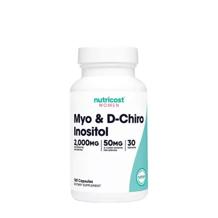 Nutricost Myo & D-Chiro Inositol for Women (120 Capsules) - Nutricost