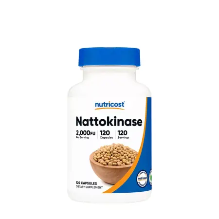 Nutricost Nattokinase 2,000 FU (120 Capsules) - Nutricost