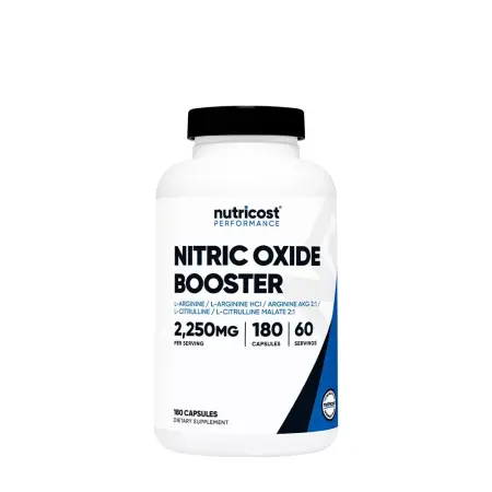Nutricost Nitric Oxide Booster 750 mg (180 Capsules) - Nutricost