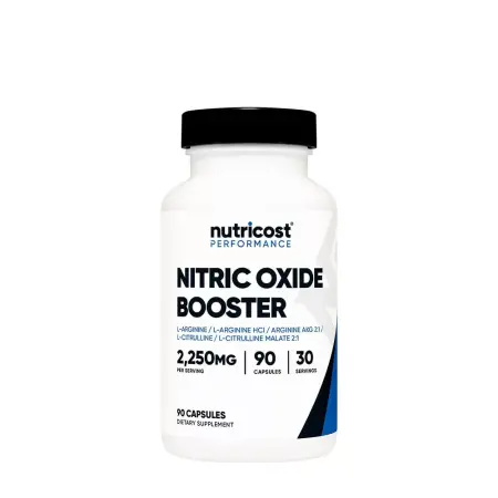 Nutricost Nitric Oxide Booster 750 mg (90 Capsules) - Nutricost