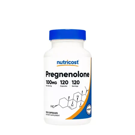 Nutricost Pregnenolone 100 mg (120 Capsules) - Nutricost