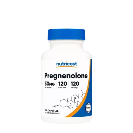 Nutricost Pregnenolone 30 mg (120 Capsules) - Nutricost