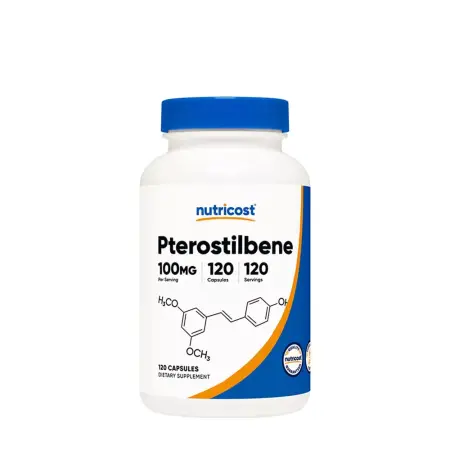 Nutricost Pterostilbene Capsules (120 Capsules) - Nutricost