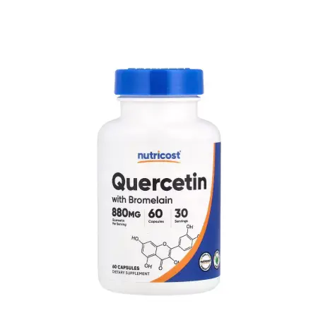 Nutricost Quercetin (With Bromelain) 880 mg (60 Capsules) - Nutricost