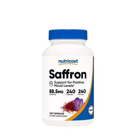 Nutricost Saffron Extract Capsules (240 Capsules) - Nutricost