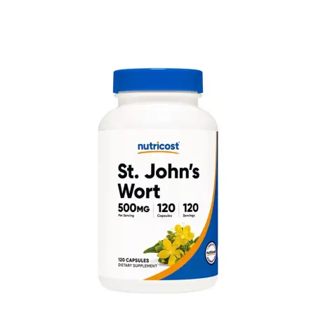 Nutricost St Johns Wort 500 mg (120 Capsules) - Nutricost