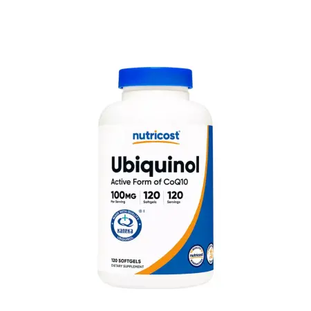 Nutricost Ubiquinol 100 mg (120 Softgels) - Nutricost