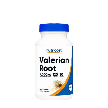 Nutricost Valerian Root 4,000 mg (120 Capsules) - Nutricost