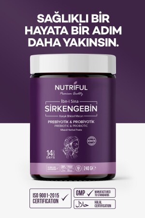 Nutriful Ibn-i Sina Sirkengebin Prebiyotik Macunu - Nutriful