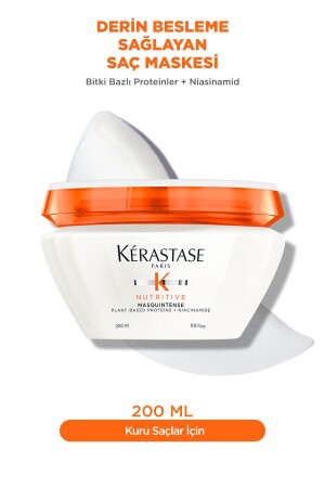 Nutritive Masquintense Derin Besleme Sağlayan Saç Maskesi 200 ml - Kerastase