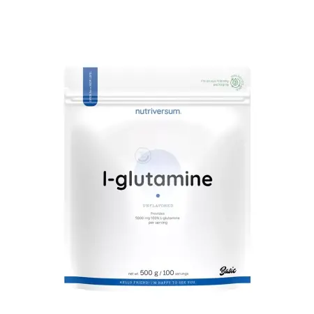 Nutriversum 100% L-Glutamine (500 g, Unflavored) - Nutriversum